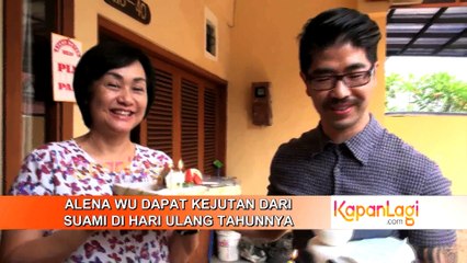 Alena WU Dapat Kejutan Ultah Dari Suami