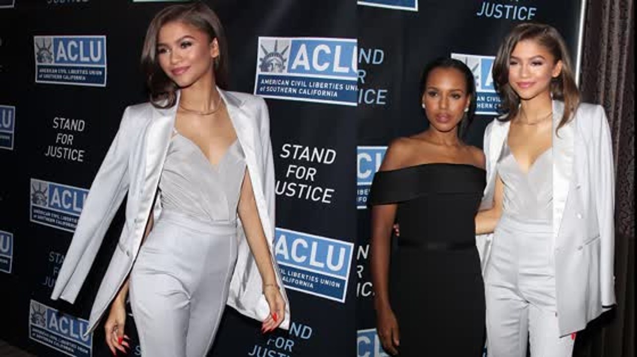 Zendaya und Kerry Washington beim ACLU Dinner