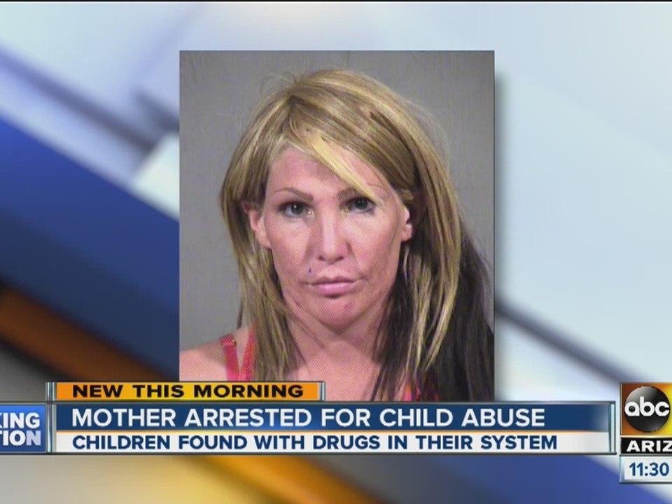 Mother arrested for child abuse