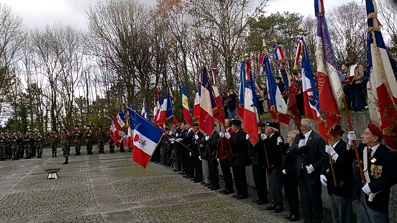 61ème Régiment d'Artillerie le 9 novembre 2015 à la cérémonie à Colombey Les Deux Eglises