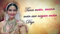 'Jalte Diye' Full Song with LYRICS _ Prem Ratan Dhan Payo _ Salman Khan_ Sonam K