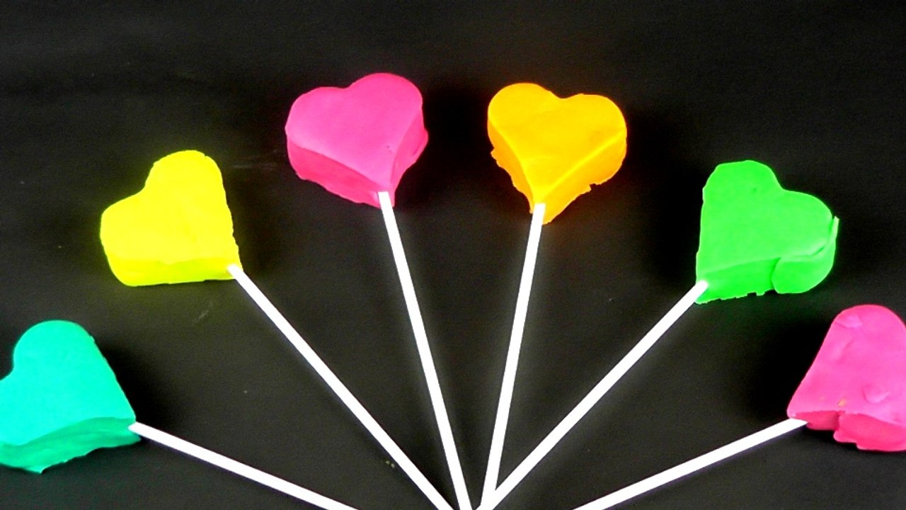 Heart Play Doh Lolli Pop Surprise Eggs Haribo Bear