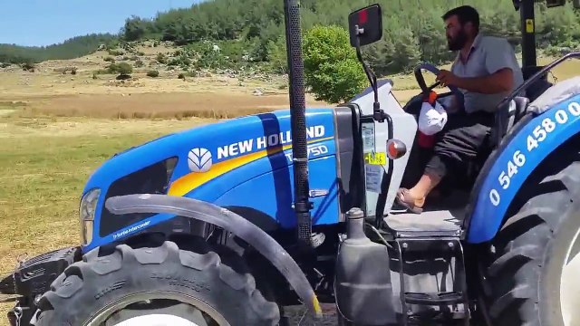 New Holland td75 ile Tümosan 8075 çekişmesi