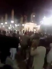 welcome of RAHEEL SHREEF in MASJID E NABVI