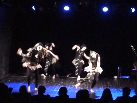 Театральная презентация книги о «Бархатном подполье». Часть1