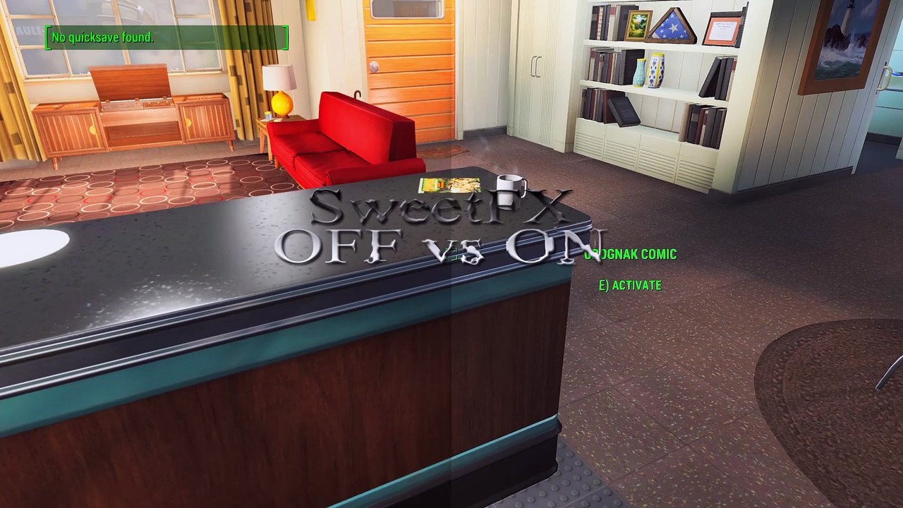 Fallout 4 - SweetFX / Reshade mod - gameplay PC [graphics mod] Windows 10