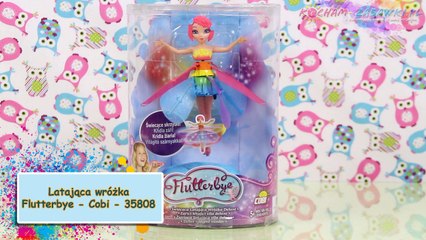 Deluxe Light Up Flutterbye Fairy - Rainbow / Tęczowa Latająca Wróżka - Flutterbye - Cobi