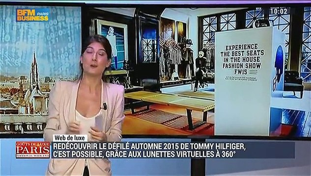Le web de luxe: Tommy Hilfiger propose de découvrir le défilé de l'automne 2015 grâce aux lunettes virtuelles - 08/11