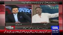 Hassan Nisar ne baldeyati elections mein noon league ke nachte hue supporters ko roghni naan se tashbi de di