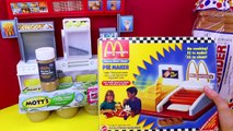 McDonalds Happy Meal Magic Toy Dessert Pie Maker DIY McDonalds Food Home Recipes children