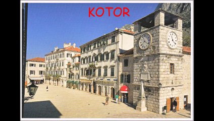 cartes postales du Monténégro