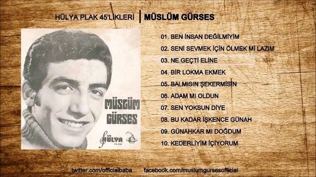 Müslüm Gürses - Hülya Plak