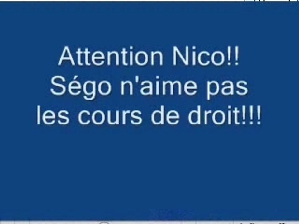 Ségo la menteuse