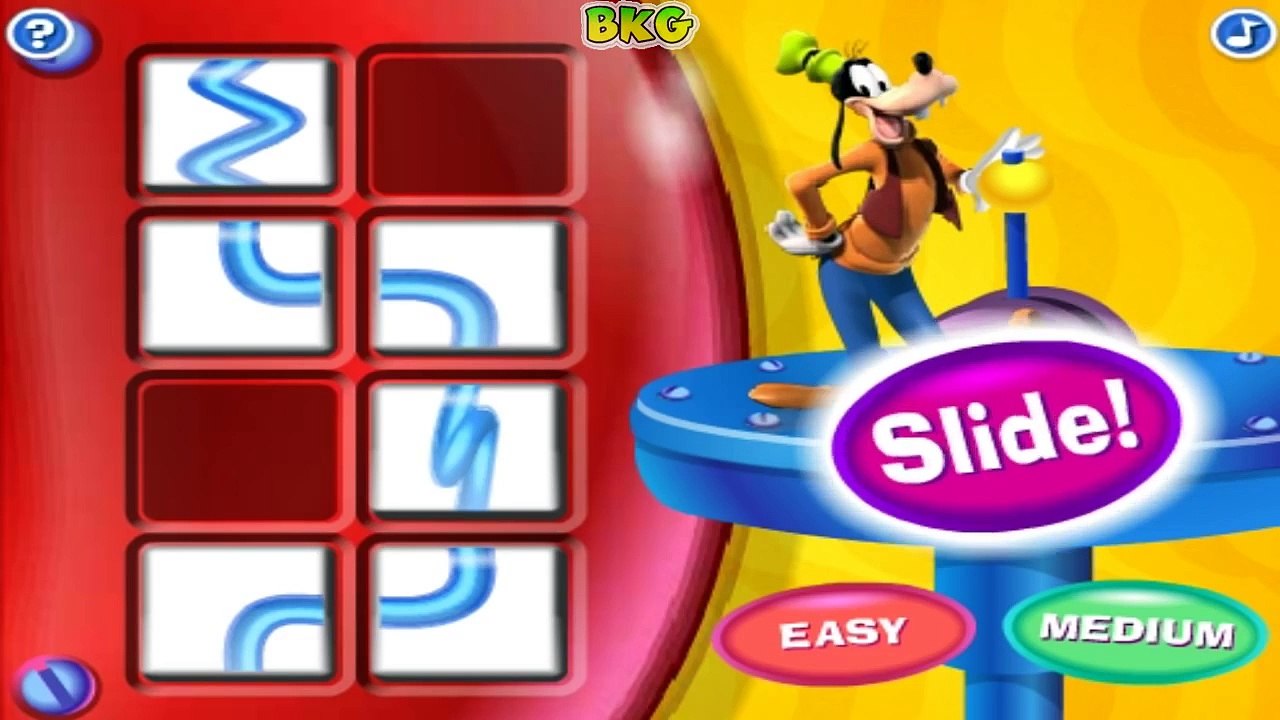 Mickey Mouse Clubhouse - Goofy’s Silly Slide English Game for Kids