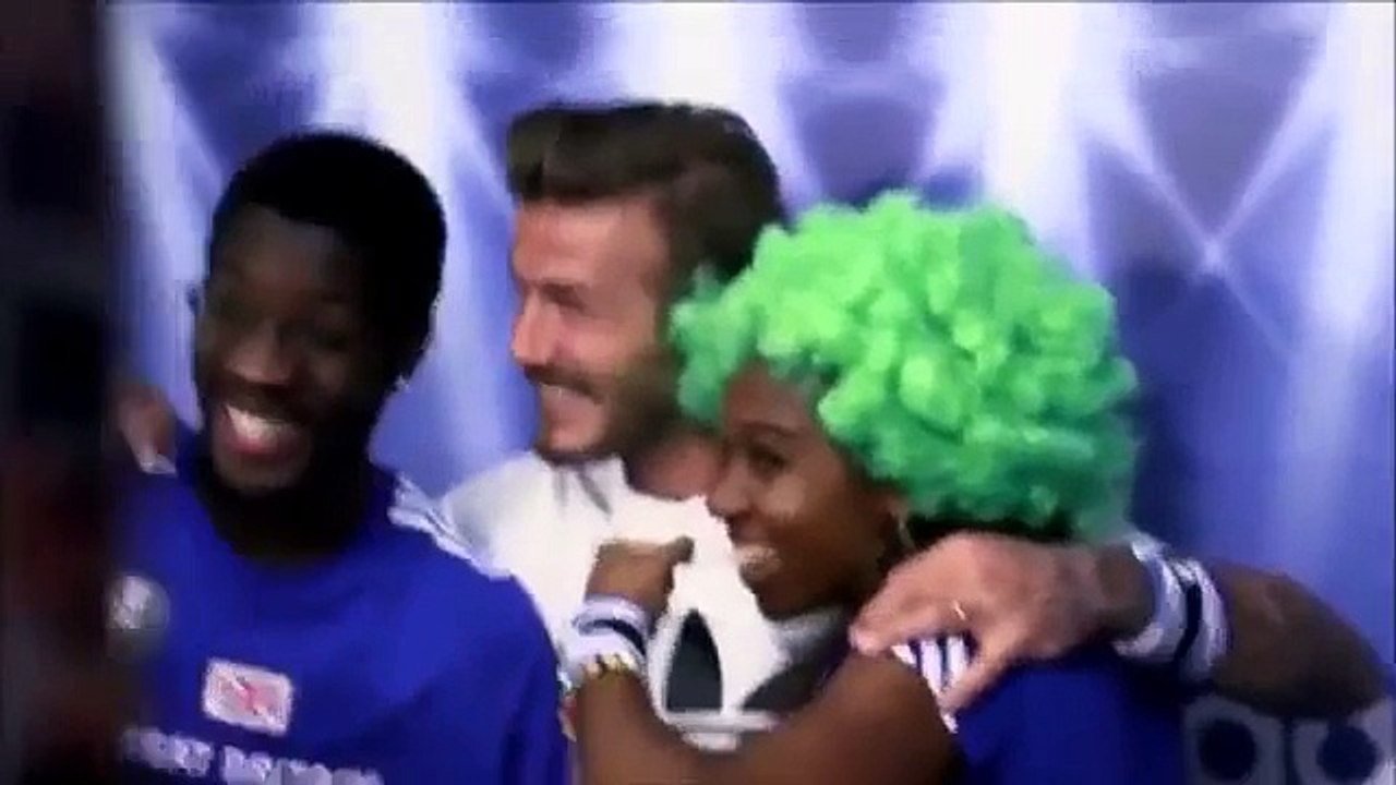 【ドッキリ】 ベッカムが突然現れるサプライズドッキリ！ 嬉しすぎて泣き出す子供の姿も！