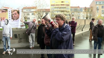 Nancy: trois Anonymous en procès pour des attaques de sites web