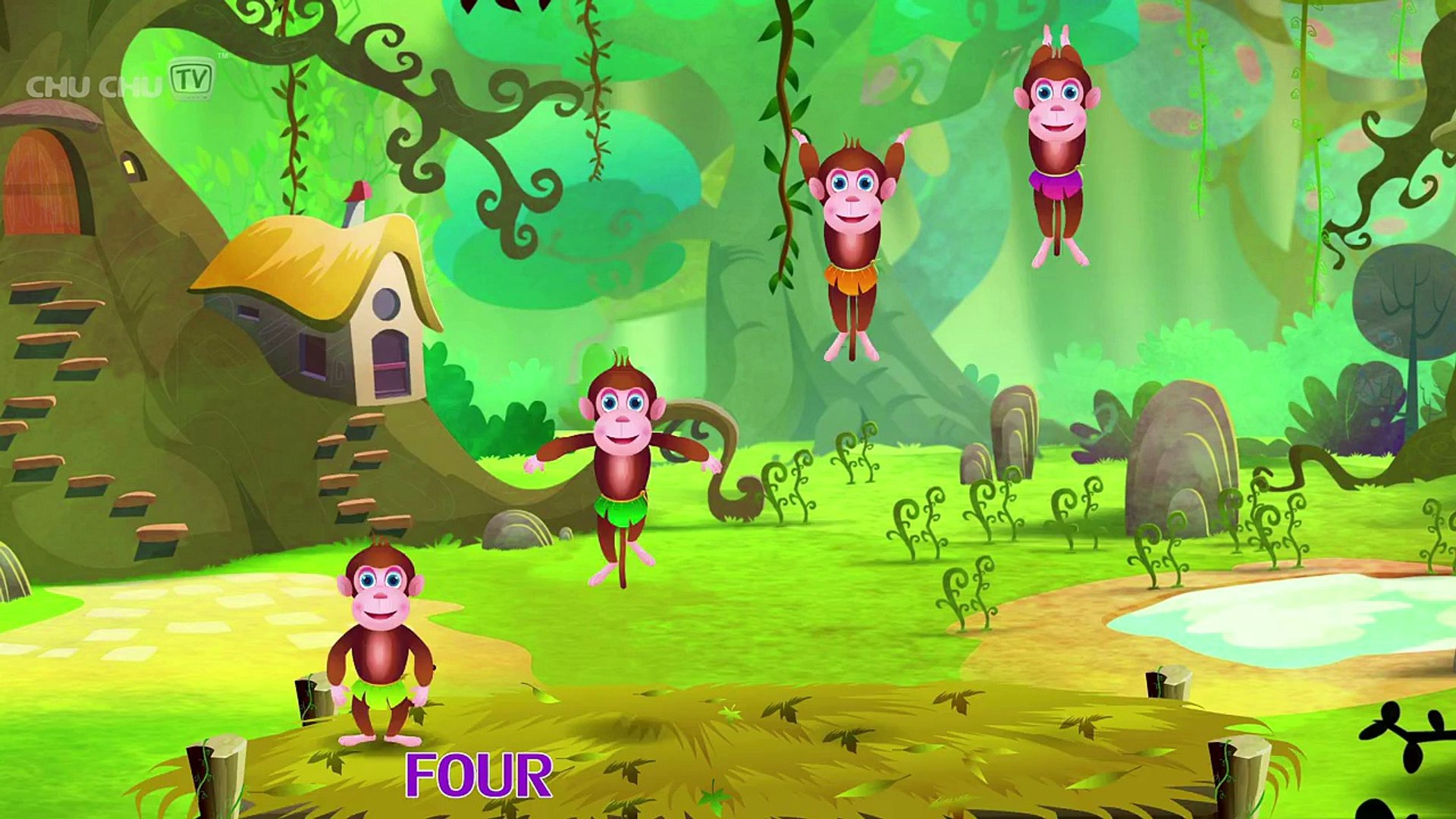 vochtigheid elke keer Zakje five little monkeys jumping on the bed chu