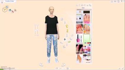 Sims 4 making a hipster sim