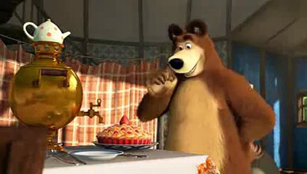 Маша и Медведь - Дышите! Не дышите! (Пирог с клубникой)