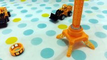 Dump Trucks Cartoons for Children Road Roller Toys _ Excavator Construction Equipment for Children