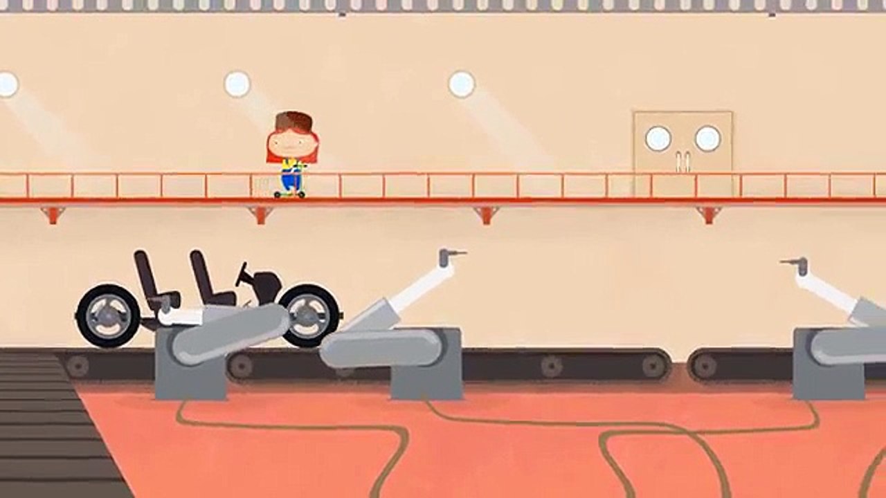 CAR DOCTOR! Kid's Cartoon Car Repairs! - CAR FACTORY Demo - Doc McWheelie's Garage