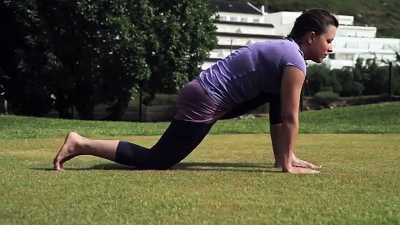 Sun Saluation yoga for weight loss