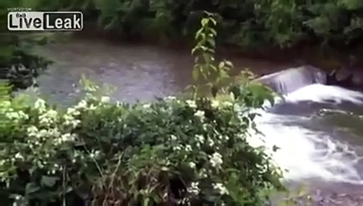 Take extreme care while travelling near rivers