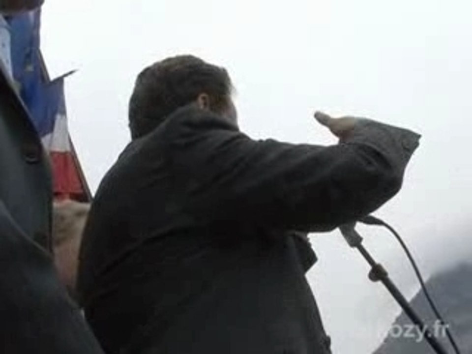 Discours de Nicolas Sarkozy Haute Savoie