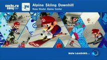 Mario & Sonic at the Sochi 2014 Olympic Winter Games: Alpine Skiing Downhill [1080 HD]
