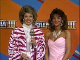 WWF Wrestlemania III - Elizabeth Hulette Interview