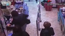 LiveLeak Two Robbers Ignore Murphys Law and Get Busted