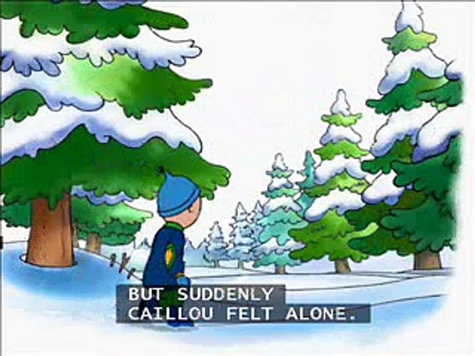 Caillou's holiday movie 3 (caption)