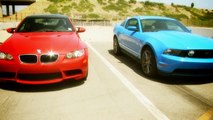 Super Coupes Drag Race!: 2011 Ford Mustang GT vs 2011 BMW M3 Coupe
