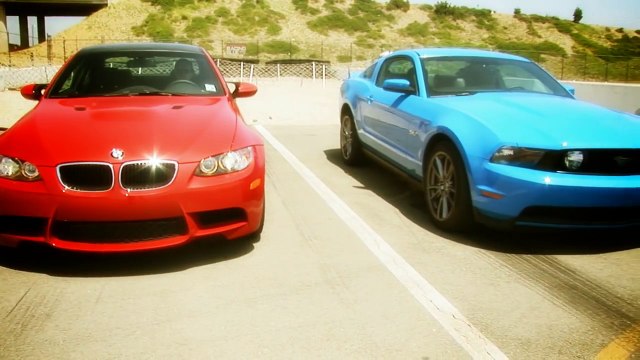 Super Coupes Drag Race!: 2011 Ford Mustang GT vs 2011 BMW M3 Coupe