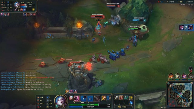 League of Legends jinx Gameplay ADC