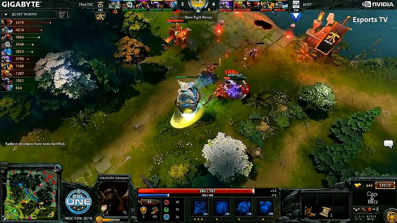 Fnatic vs MVP Ph Game 2 | Finals ESL One New York 2015 | Fnatic vs MVP Phoenix | DOTA 2