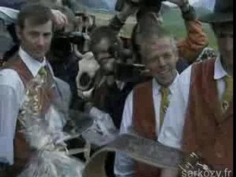 Nicolas Sarkozy en Haute Savoie