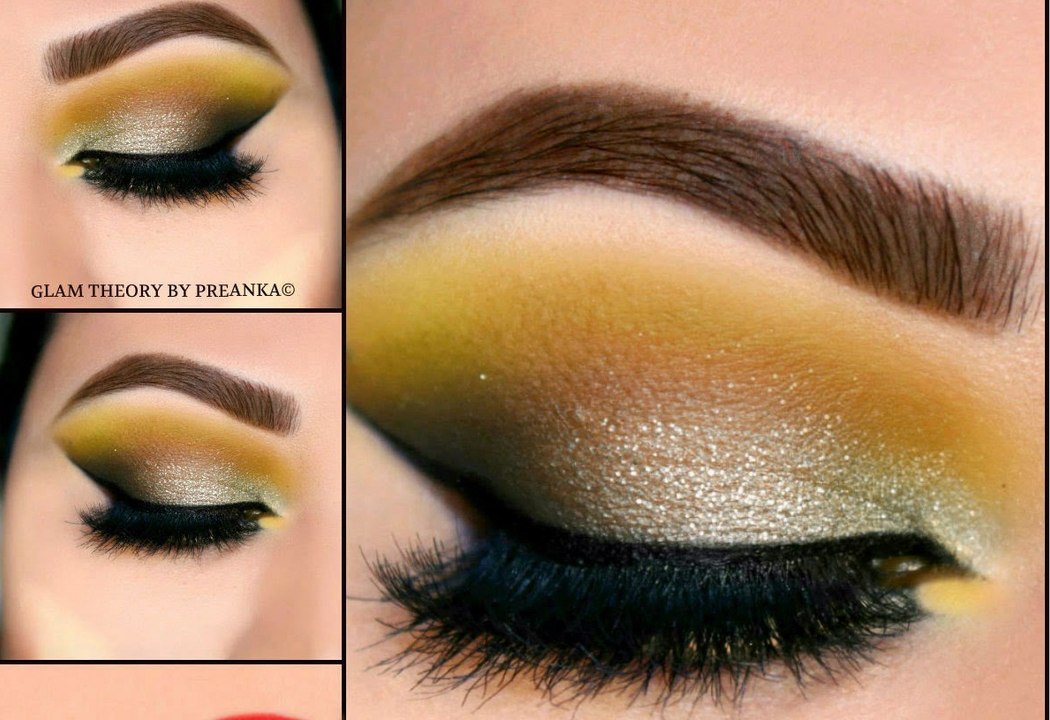 Sunrise Eyes Gold Tones Tutorial