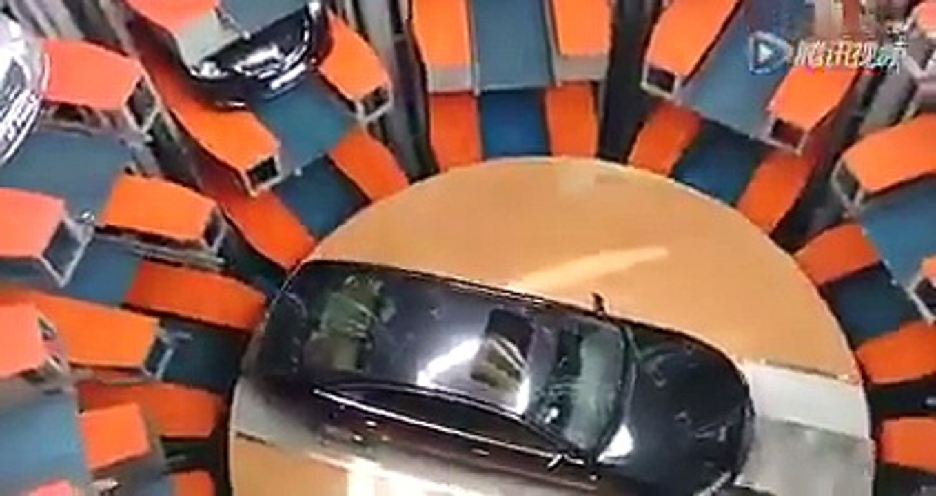 creative and compact car parking