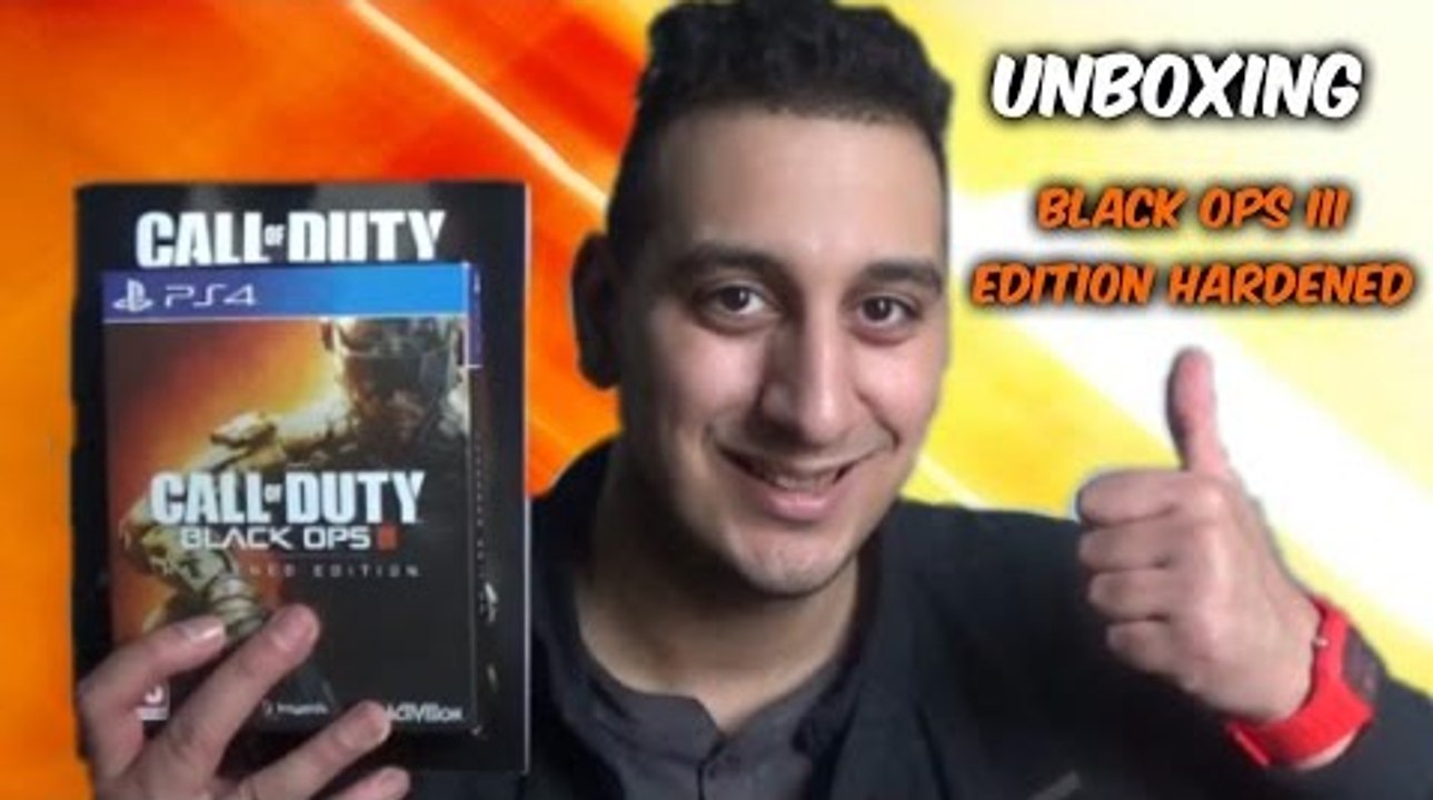 UNBOXING BLACK OPS 3 EDITION HARDENED