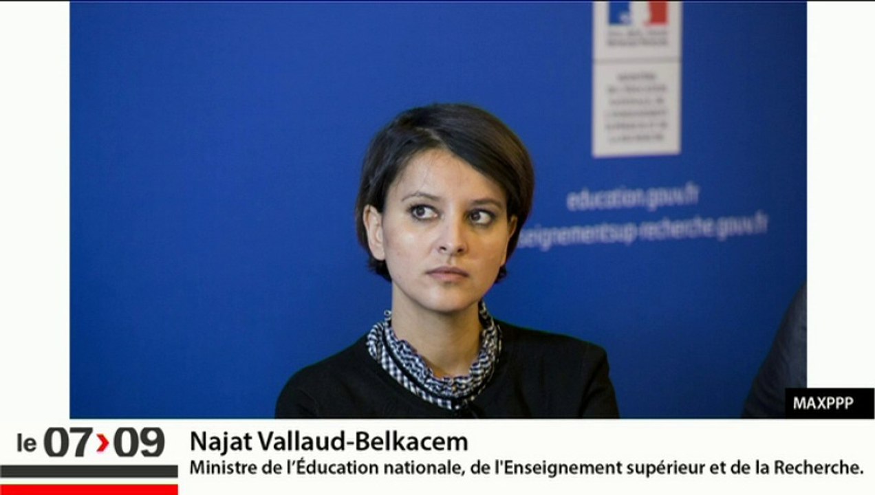 "Éducation : Najat Vallaud-Belkacem veut développer la mixité scolaire" (L'Édito Politique)