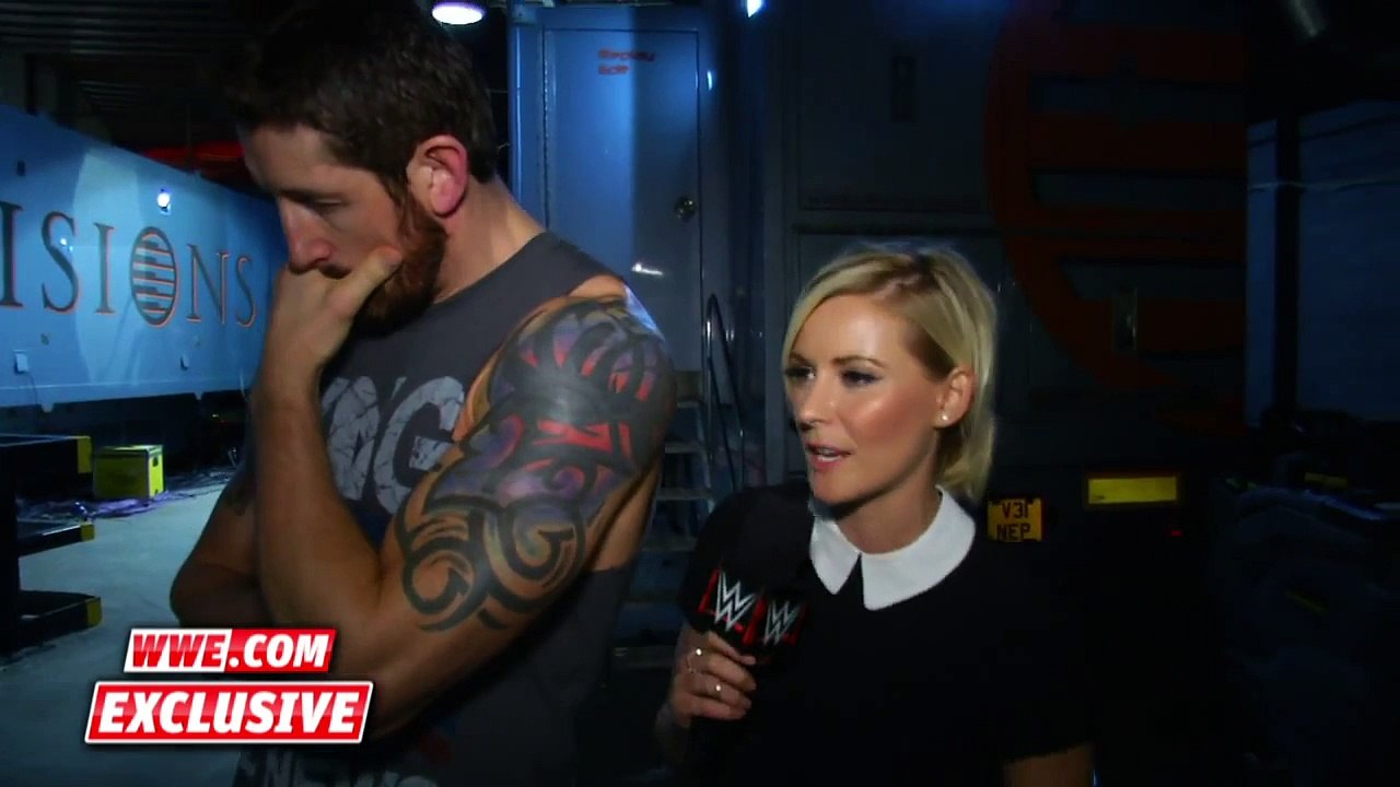 Barrett reacts after getting slapped by Manchester U. star Wayne Rooney: Raw Fallout, Nov. 9, 2015