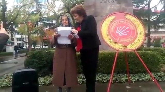 10 Kasım'a Trabzonlu Nermin Teyze damgasını vurdu