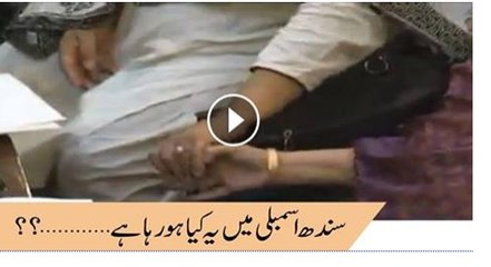 پاکستان کی  اسمبلی میں شرمناک ویڈ یو منظر عام