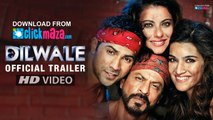 Dilwale Trailer - HD Video - Kajol, Shah Rukh Khan, Varun Dhawan, Kriti Sanon - A Rohit Shetty Film - 2015