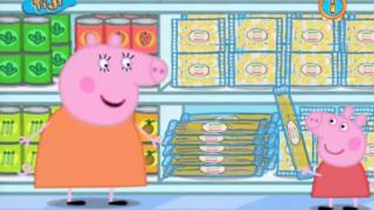 Peppa pig français Le supermarche