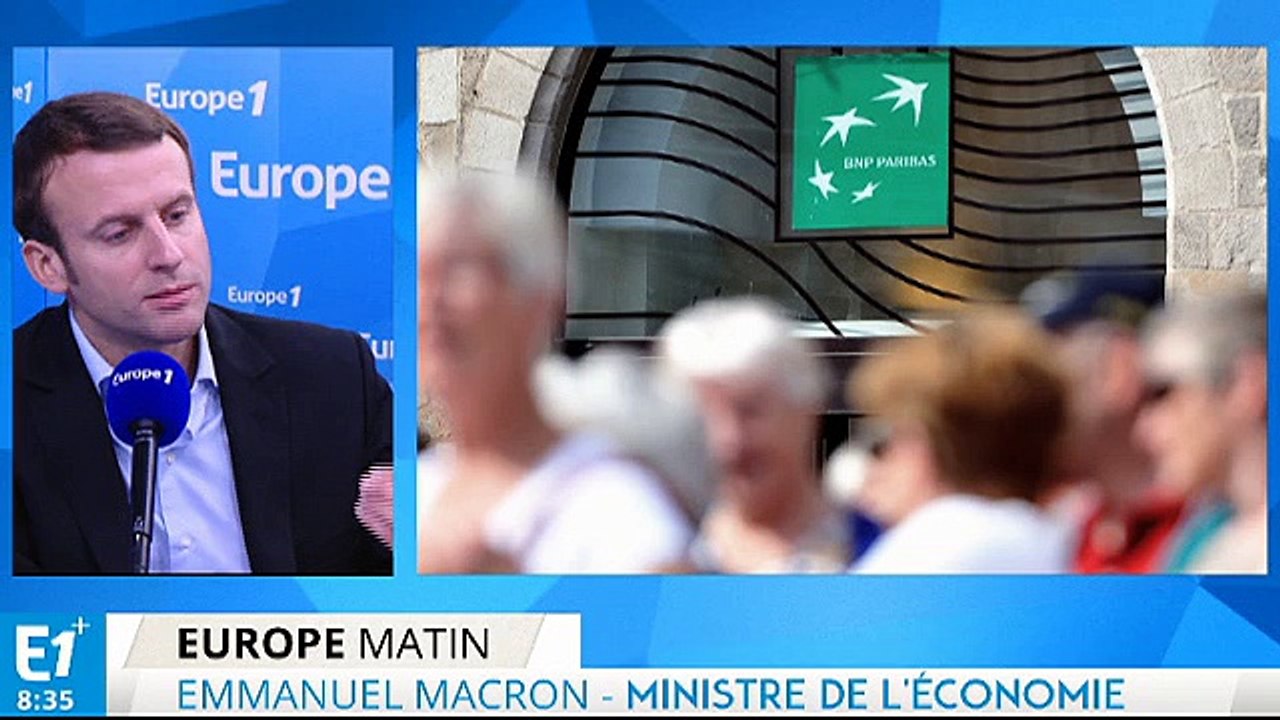 Macron : "le droit au compte, il existe"