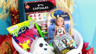 GIANT SURPRISE Halloween Surprise Bucket Basket Barbie Chelsea Ghost Toys Slime Minecraft