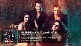 Neendein Khul Jaati Hain FULL HD Video Song  Meet Bros ft. Mika Singh  Kanika
