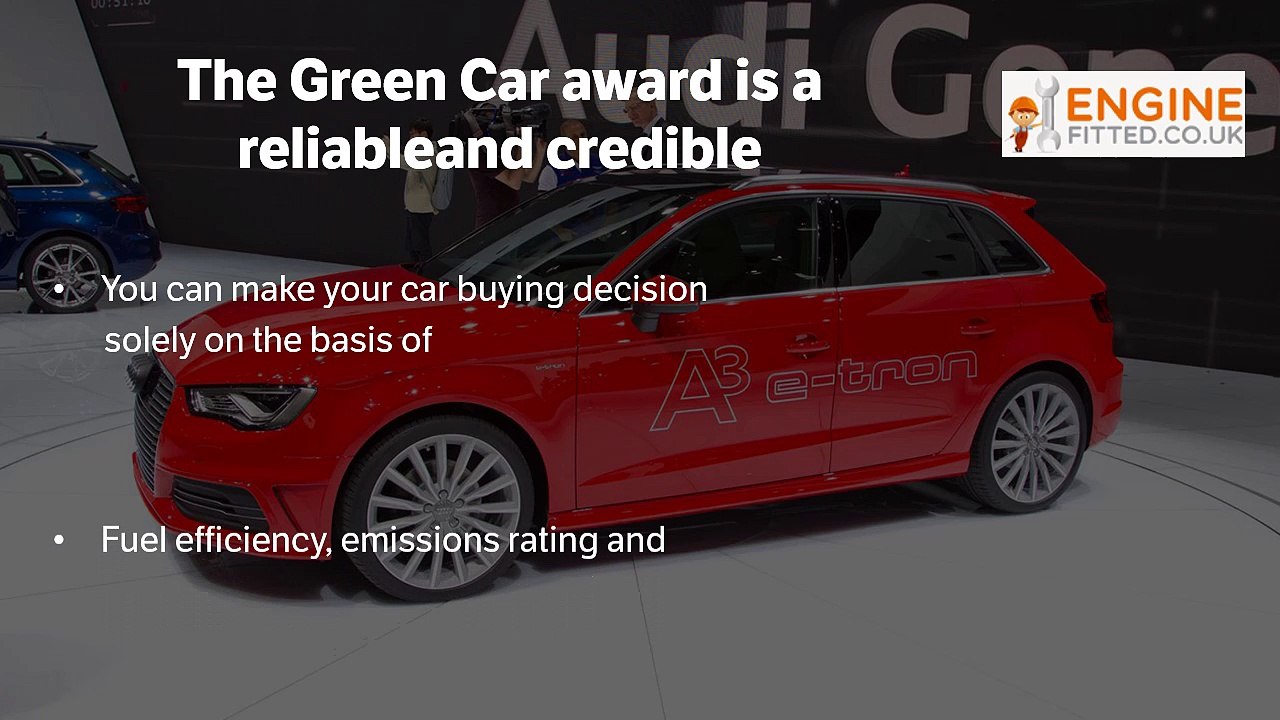5 Finalists Of The 2016 “Green Car Of The Year” Award